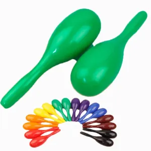 Plastic Maracas / Hand Percussion Shakers